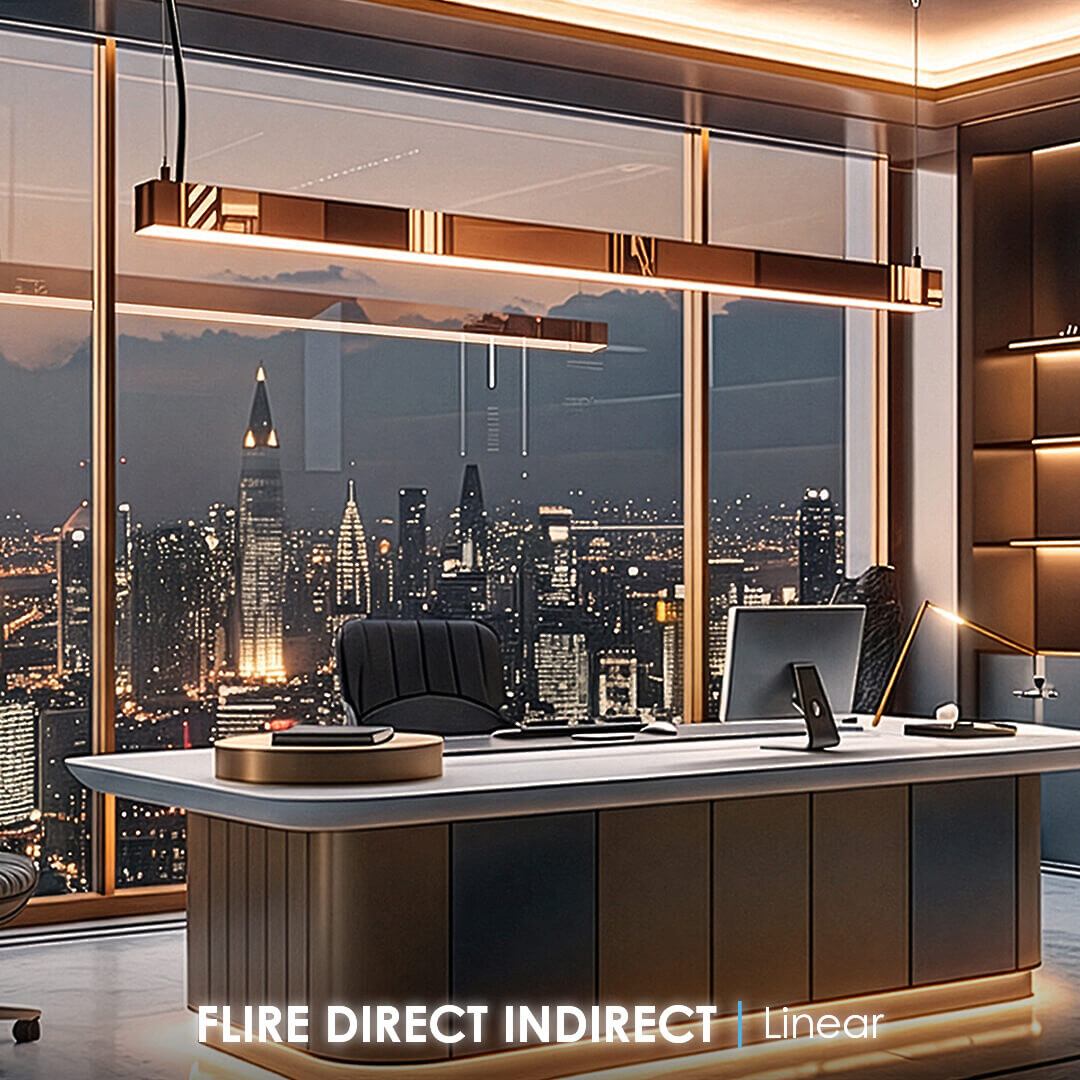 FLIRE Direct Indirect Pendant Light